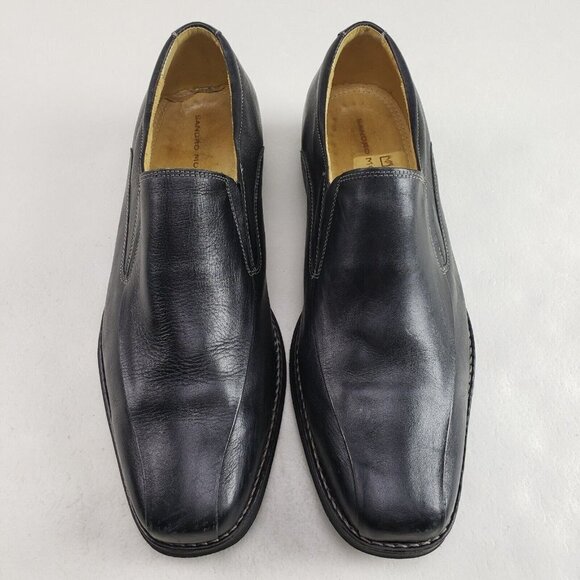 Sandro Moscoloni Edwin Leather Loafer Mens 11.5 Black Slip On Dress Casual Shoe main image 12